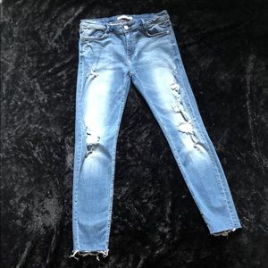 Distressed Jeans